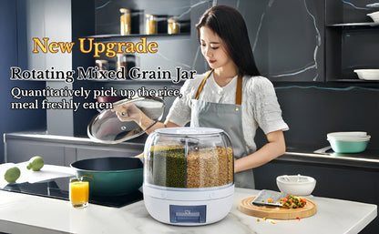 Grain Storage Container Dispenser