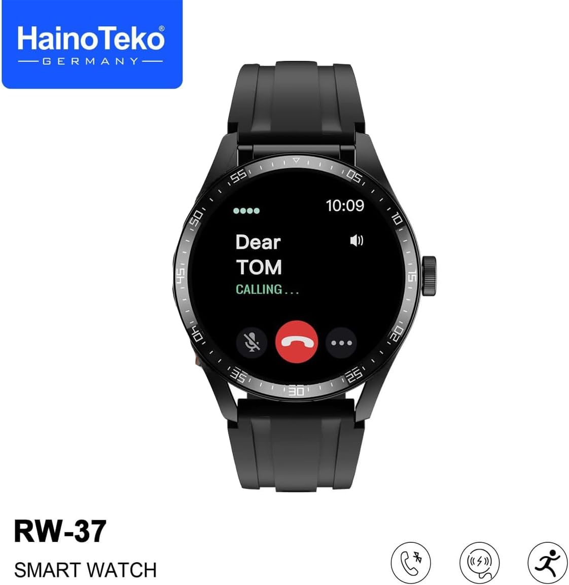 Haino Teko RW37  Smart Watch and Bluetooth Earbuds